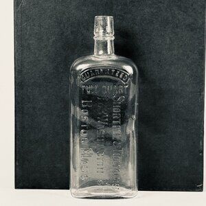 Vintage 1890's Quart Flask Shoretell & Timmins Boston, Mass Bottle Collector